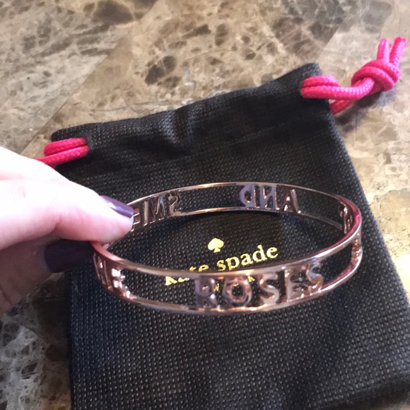 kate spade Jewelry - Kate spade rose gold bangle bracelet